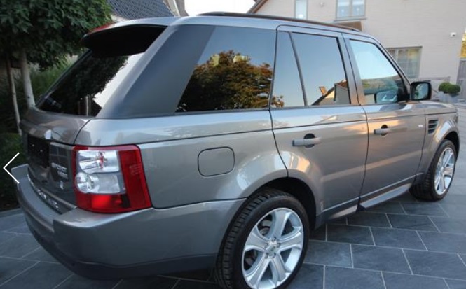 Left hand drive LANDROVER RANGE ROVER SPORT 2.7 TDV6 HSE 4X4